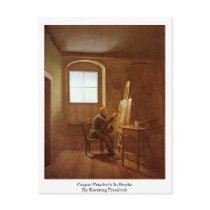 Caspar Friedrich In Studio By Kersting Friedrich Postcard