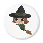 Cassandra the Witch Fridge Magnet