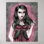Cassandra - Vampire Art Poster posters
