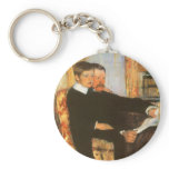 Cassat's Portrait; Father & Son keychains