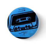 cassette blue button