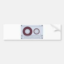 Cassette Bumper Sticker