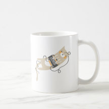 Cassette Kitty Mugs