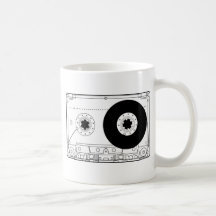 cassette retro graphic vintage t-shirt casette coffee mug