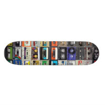 cassette row skateboard deck