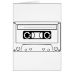 Cassette Tape Greeting Card