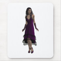 Cassie Sweet Lace Dress Pinup Mousepads