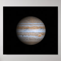 Cassini View of Jupiter NASA Poster
