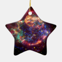 Cassiopeia Constellation Christmas Ornament