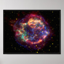 Cassiopeia Constellation Poster