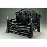 Cast iron fire basket, basic photo cutouts