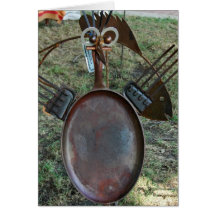 Cast Iron Pan Bird Cards