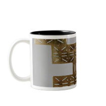 Cast Tumbaga pectoral, from Huaca del Dragon Coffee Mug