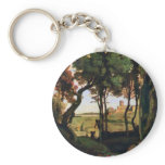 Castel Gandolfo By Corot Jean-Baptiste-Camille (Be keychains