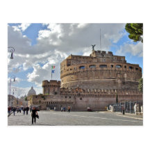 Castel Sant' Angelo - Rome, Italy Postcard
