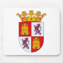 Castilla Y Leon Coat of Arms Mousepad