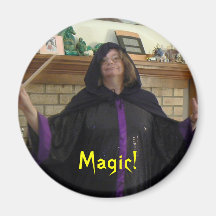 Casting a Spell Refrigerator Magnets