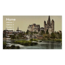 Castle and cathedral, Limburg (i.e., Limburg an de Business Card Templates