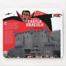Castle Dracula in Wildwood, New Jersey Mouse Pads