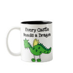 Castle Dragon mugs