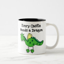 Castle Dragon Mugs