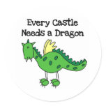 Castle Dragon stickers