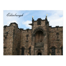 castle edinburgh postcards