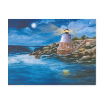 Castle Hill Light Post Card