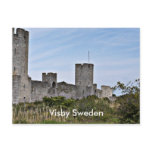 Castle in Visby, Visby Gotland Sweden postcards
