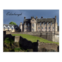 castle of edinburgh postcards