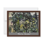 Castle Of Marines By Paul Cézanne (Best Quality) invitations
