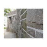 Castle Wall Psalm 27:1 Postcard