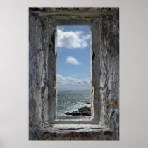 Castle Window and Seascape