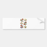 Castlemane Jacobean Embroidery Bumper Stickers