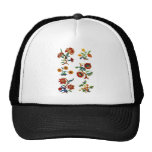 Castlemane Jacobean Embroidery Mesh Hat