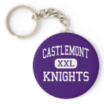 Castlemont - Knights - High - Oakland California keychains