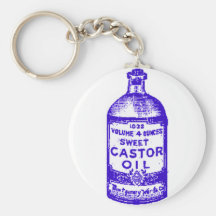 Castor Oil! Yum! Keychains