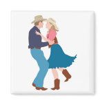 Casual Western Wedding Reception Magnet