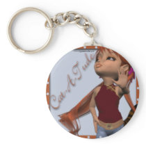 Cat-A-Tude Keychain