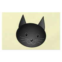 Cat. Adorable black kitty. Personalized Flyer