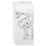 Cat And Feather rack cards