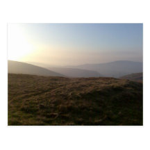 cat and fiddle pass, Peak District postcard