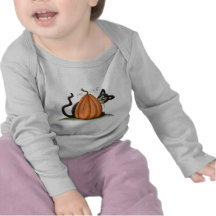 Cat and Pumpkin Shirts