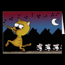 Cat and Rats cards