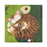 cat art- Perfect Harmony magnets