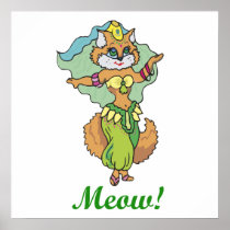 Cat Belly Dancer