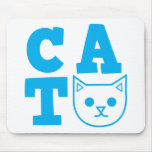 CAT blue Mousemat