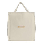 Cat Choir embroidered bags