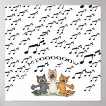 Cat Choir Posters