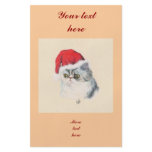Cat Christmas flyers